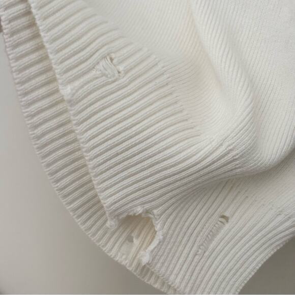 NWOT Golden Goose Delilah Do What You Love Distressed Sweater Women’s Size S - Picture 5 of 15